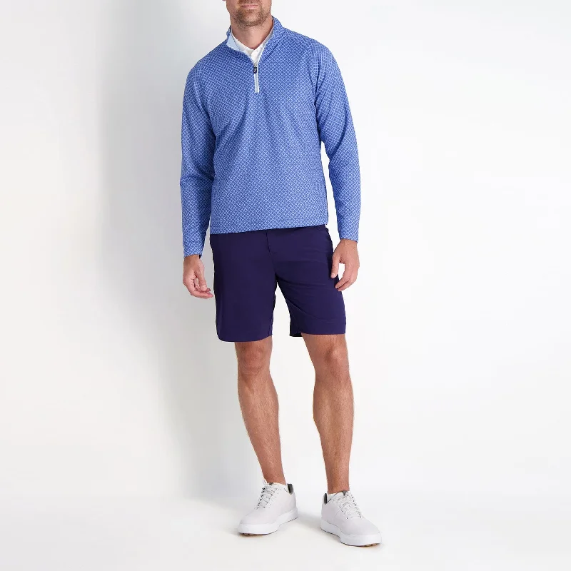 Men's UV - protected polo shirts for outdoor gardeningCHRIS LONG SLEEVE 1/4 ZIP