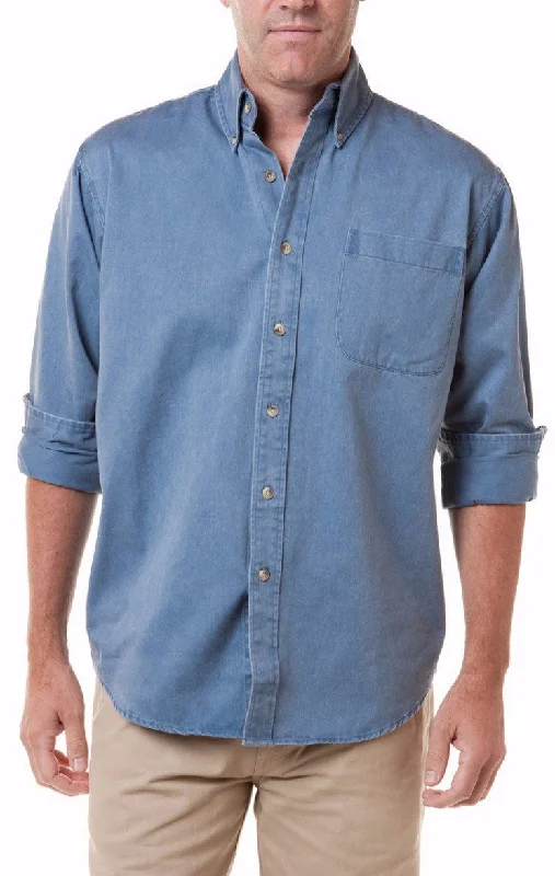 Men's Short - Sleeve Linen Casual Shirts in Light Khaki for a Breathable Summer OptionMurray's Toggery Shop Nantucket Blue Workshirt Men's Short - Sleeve Linen Casual Shirts in Light Khaki for a Breathable Summer OptionMurray's Toggery Shop Nantucket Blue Workshirt
