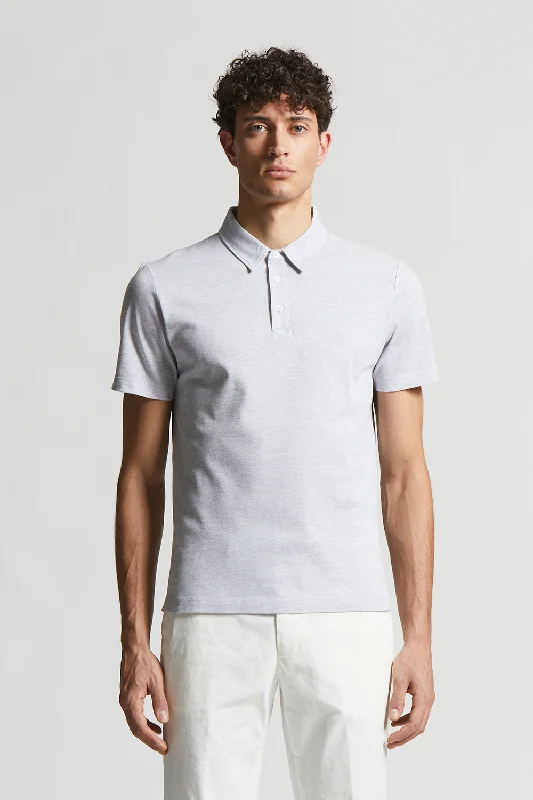 Men's vintage - inspired retro polo shirts with unique patternsCotton melange jersey piqué polo shirt Men's vintage - inspired retro polo shirts with unique patternsCotton melange jersey piqué polo shirt