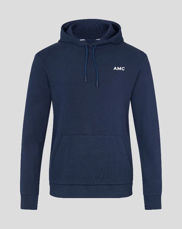 AMC Graphic Fleece Back Hoodie - Navy