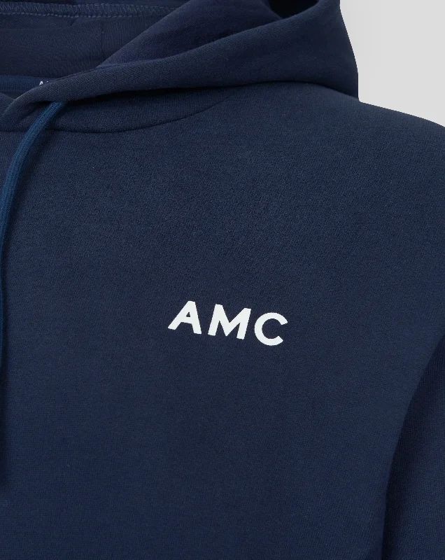 AMC Graphic Fleece Back Hoodie - Navy