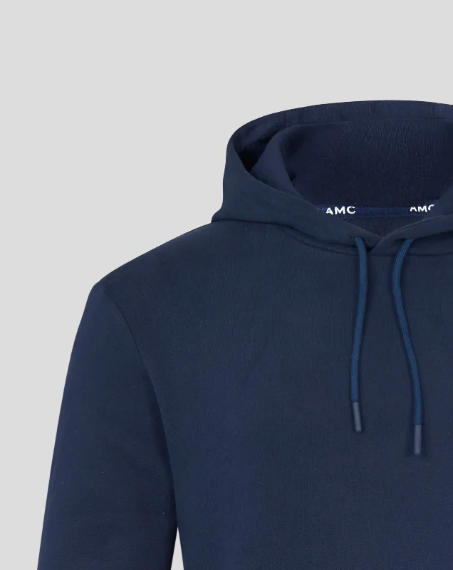 AMC Graphic Fleece Back Hoodie - Navy