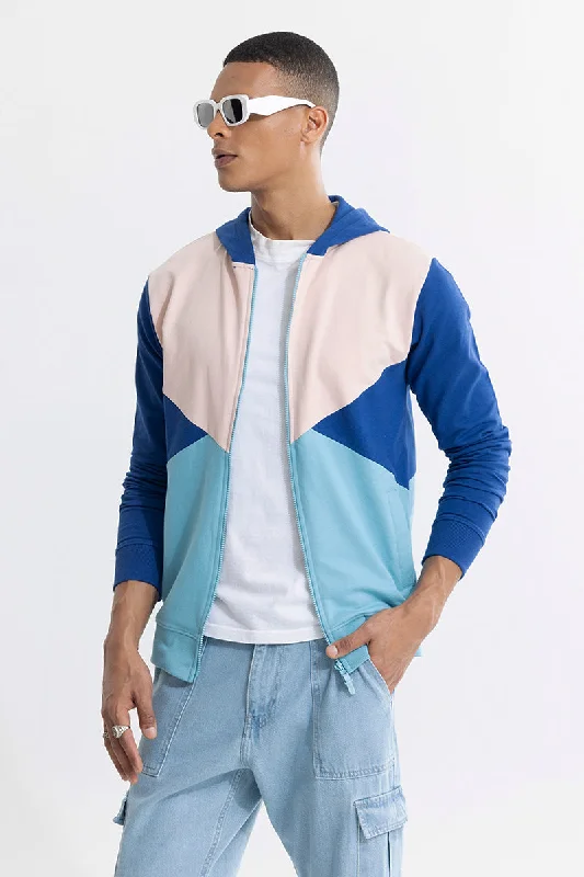 Blending Colour Pink Hoodie