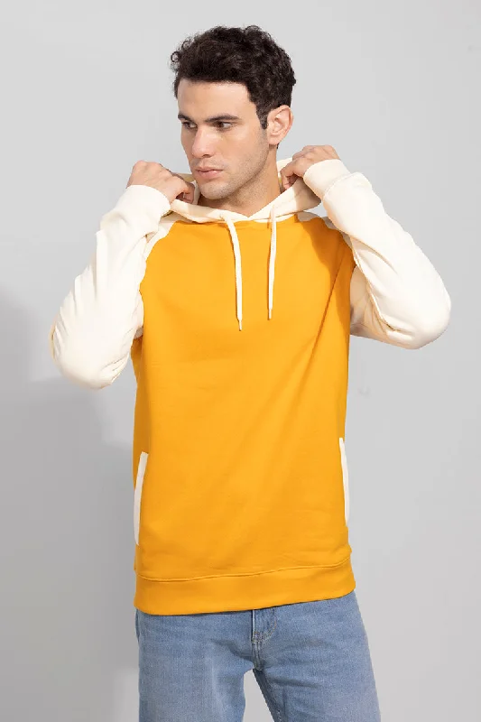 Calido Mustard Fleeced Hoodie