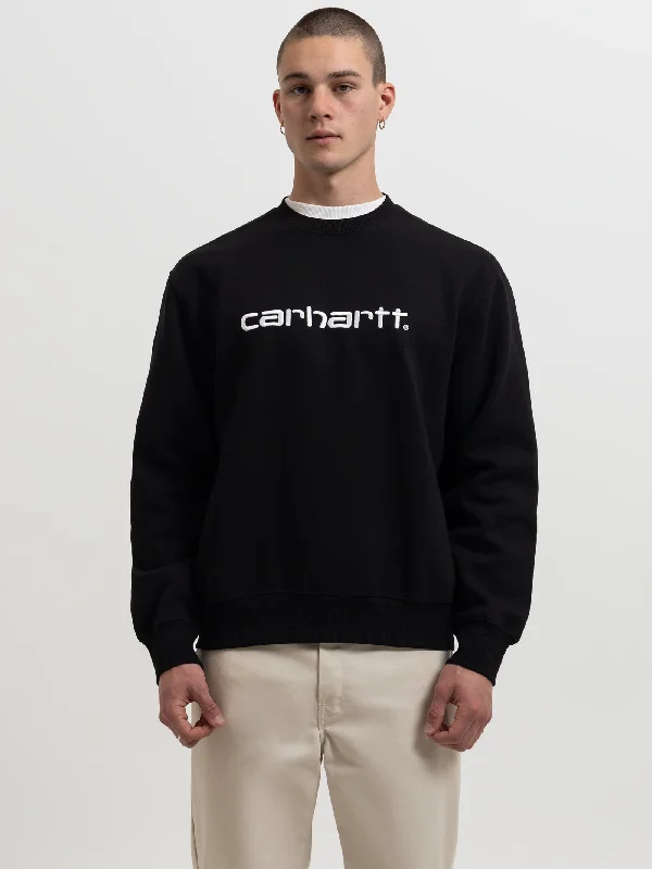 Carhartt Sweatshirt in Black & White