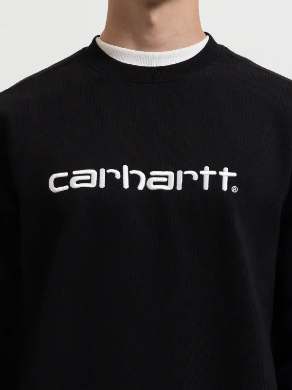 Carhartt Sweatshirt in Black & White