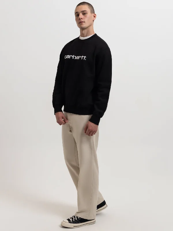 Carhartt Sweatshirt in Black & White