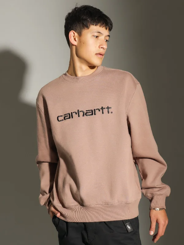 Carhartt Sweatshirt in Pink