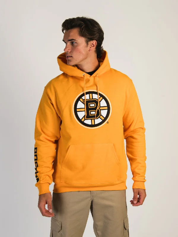 CHAMPION NHL BOSTON BRUINS CENTER ICE PULL OVER HOODIE