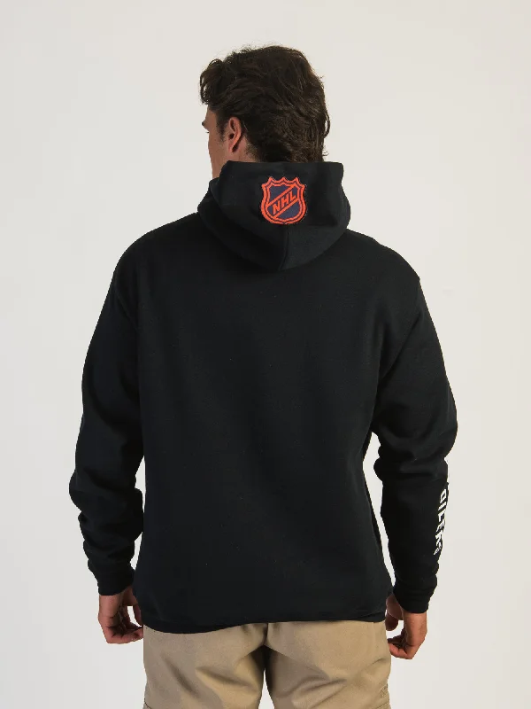 CHAMPION NHL EDMONTON OILERS CENTER ICE PULL OVER HOODIE