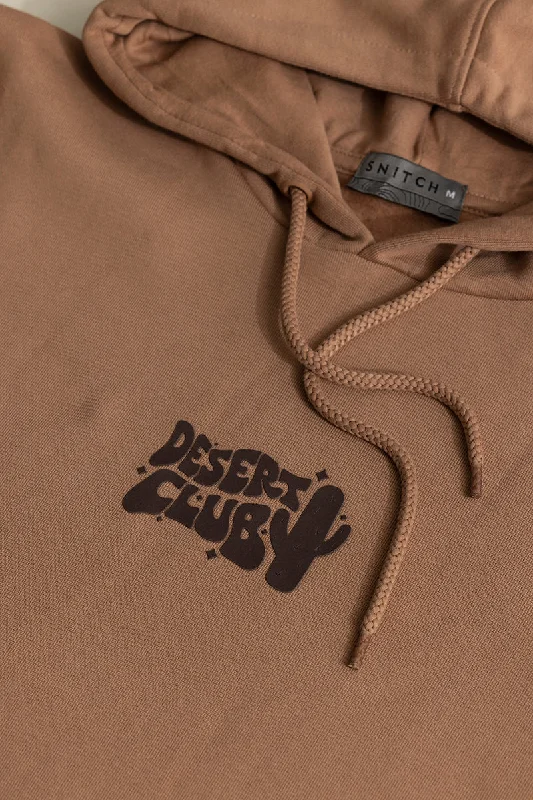 Desert Club Brown Hoodie