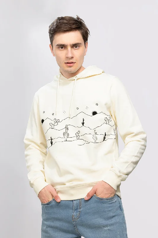 Desert White Hoodie