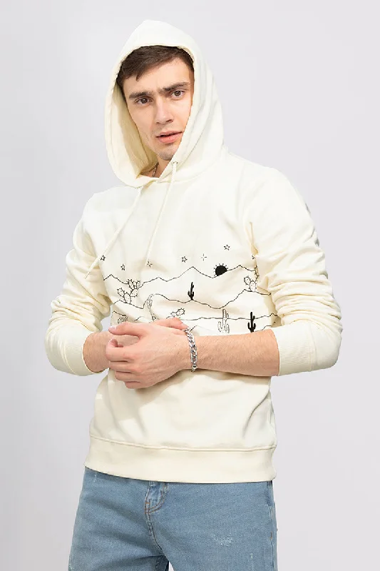 Desert White Hoodie