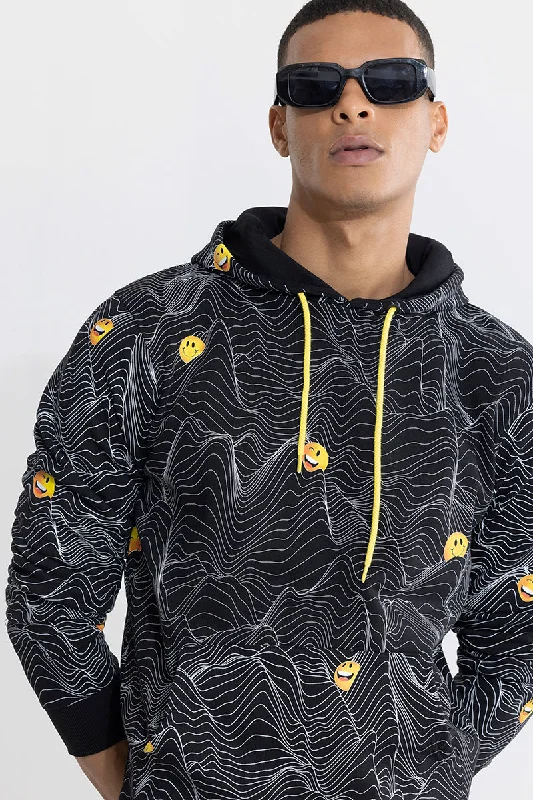 Emoji Black Hoodie