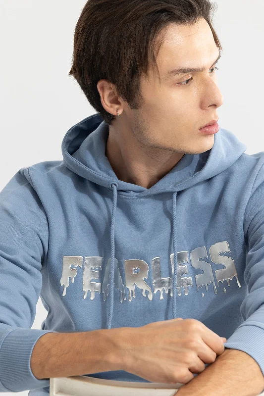 Fearless Blue Hoodie