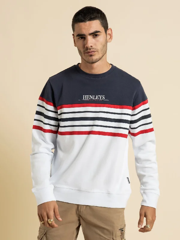 Fender Crew Sweater in White