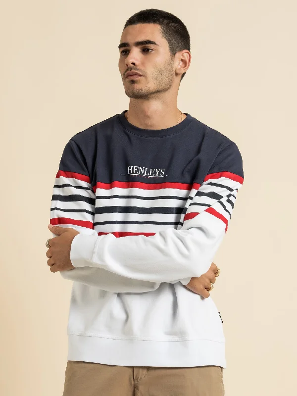 Fender Crew Sweater in White