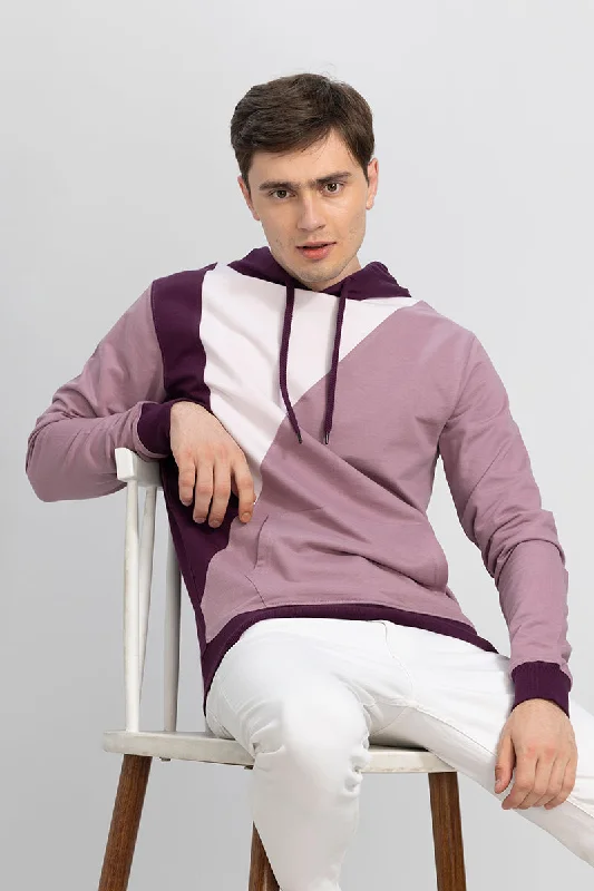 Fusionic White & Pink Hoodie