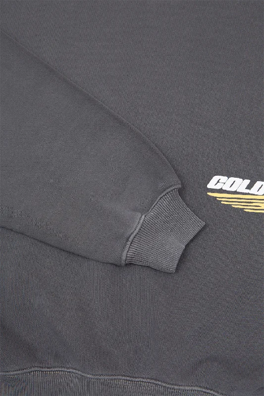 GALACTIC GLIDE CREWNECK SMOKEY GREY