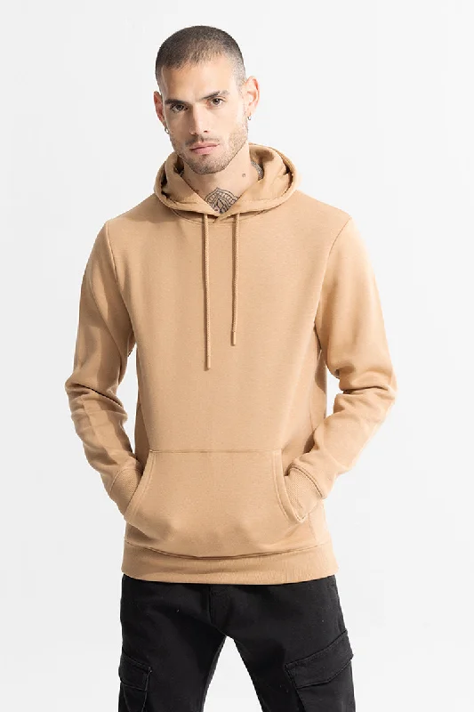 Glinter Beige Hoodie