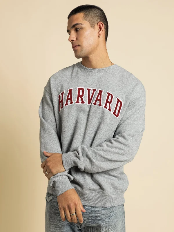 Harvard University Crew in Grey Marle