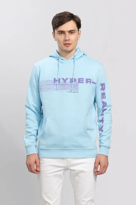 Hyper Reality Blue Hoodie