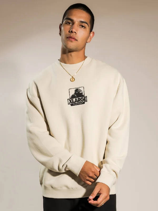 LA 91 Crewneck in Off White