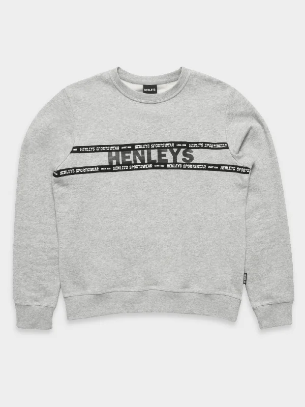 Marsh Crew Jumper in Grey