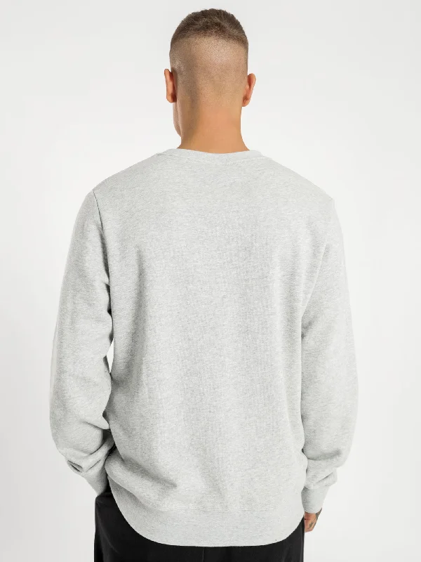 Marsh Crew Jumper in Grey