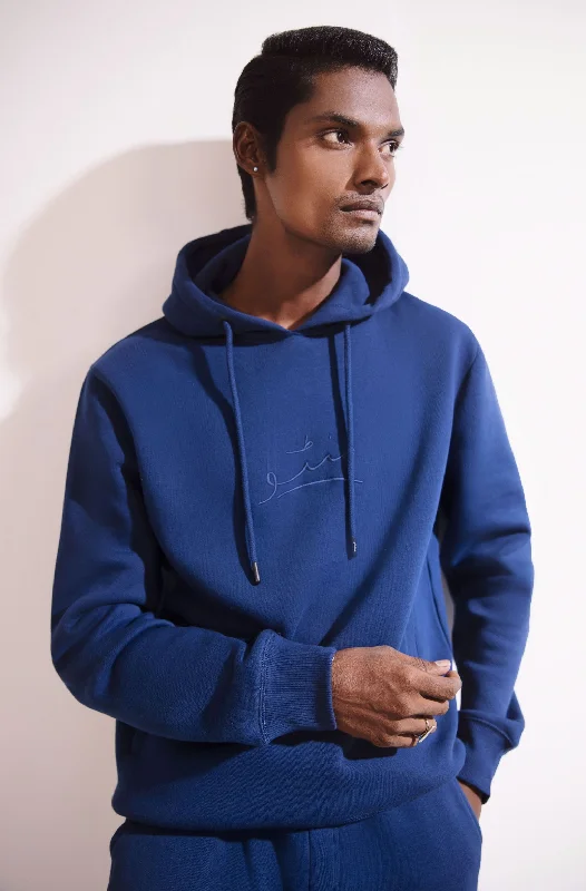 Pullover Hoodie - Midnight Blue