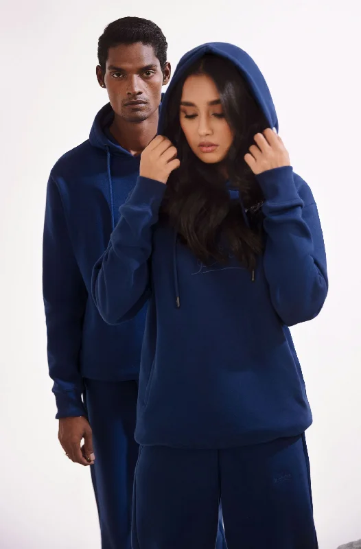 Pullover Hoodie - Midnight Blue