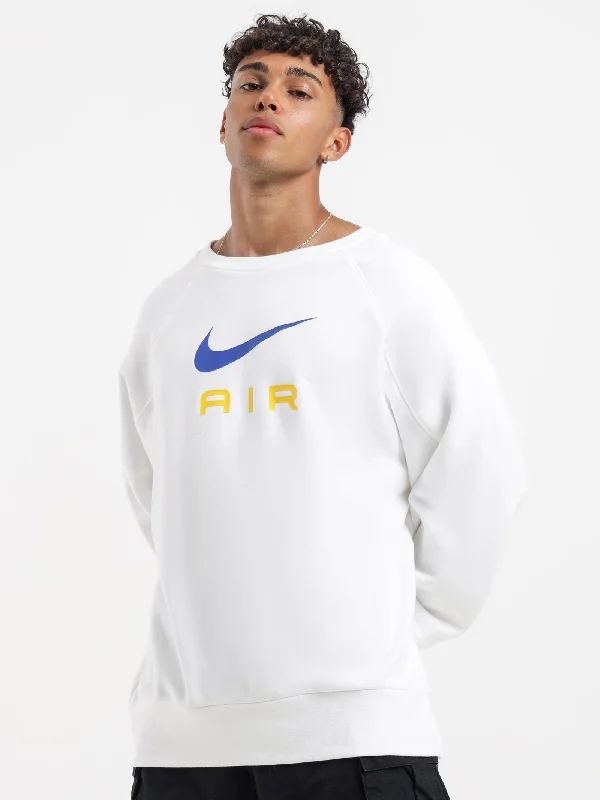 Nike Air Sportswear Sweatshirt in White