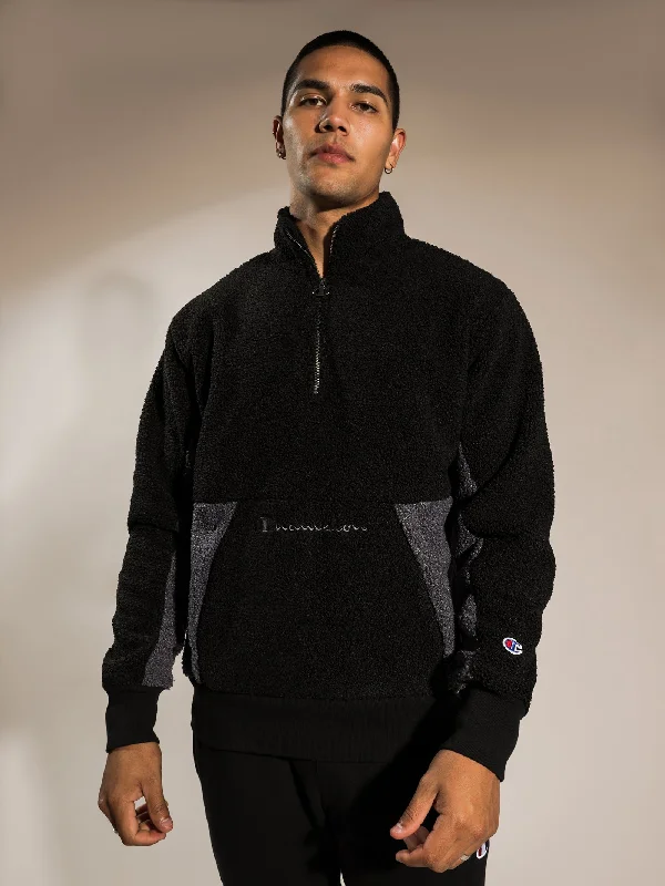 Re:bound Sherpa Jacket in Black