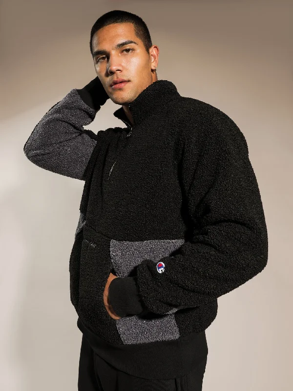 Re:bound Sherpa Jacket in Black