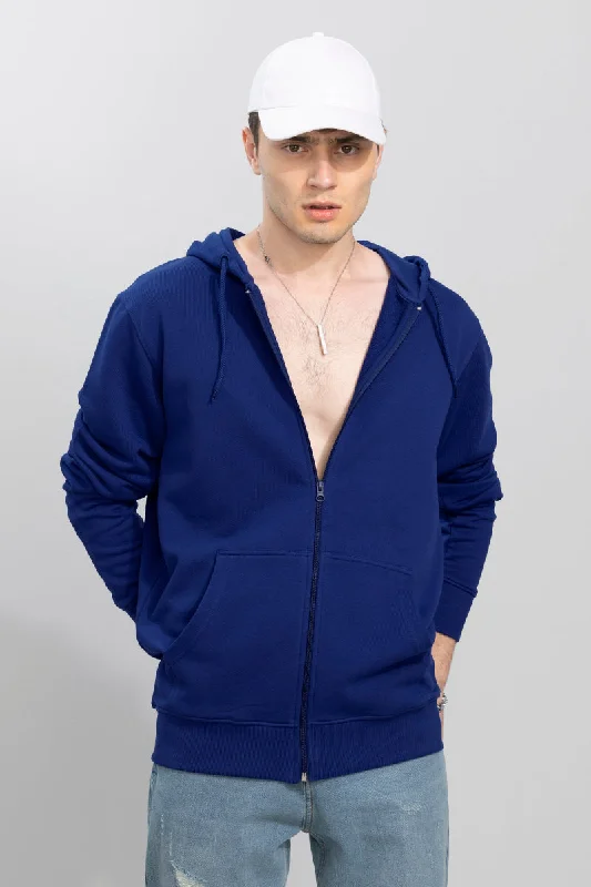 Rollick Blue Hoodie