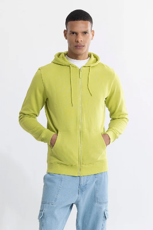 Rollick Green Hoodie