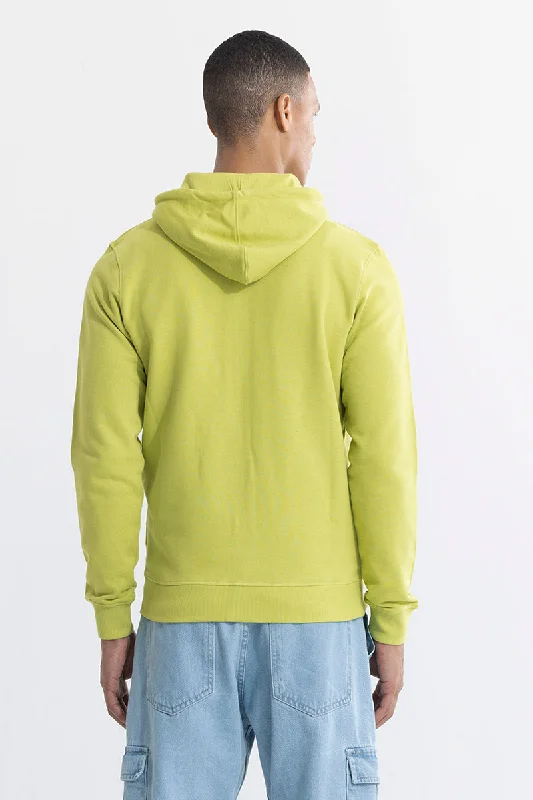 Rollick Green Hoodie