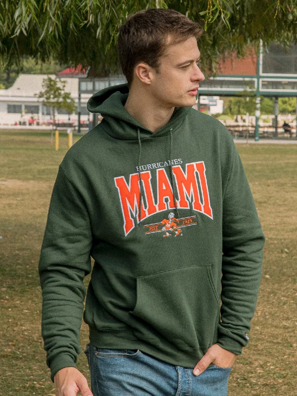 RUSSELL MIAMI U PULLOVER HOODIE