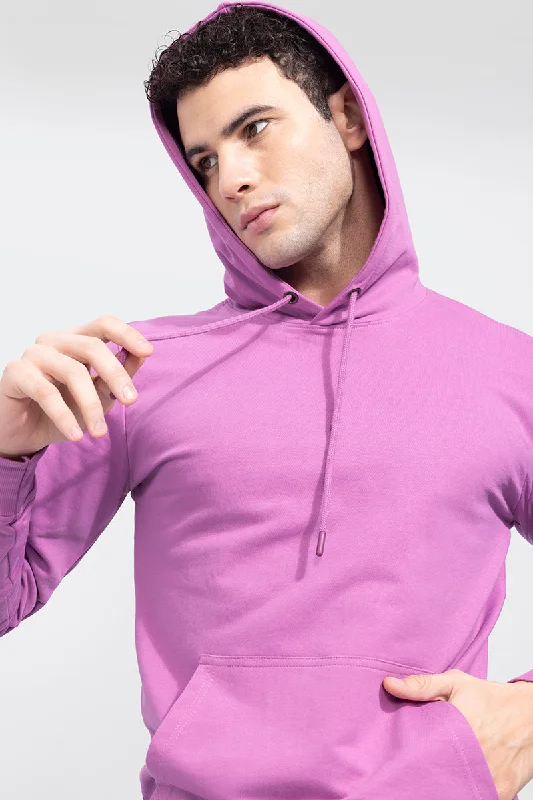 Solid Purple Hoodie