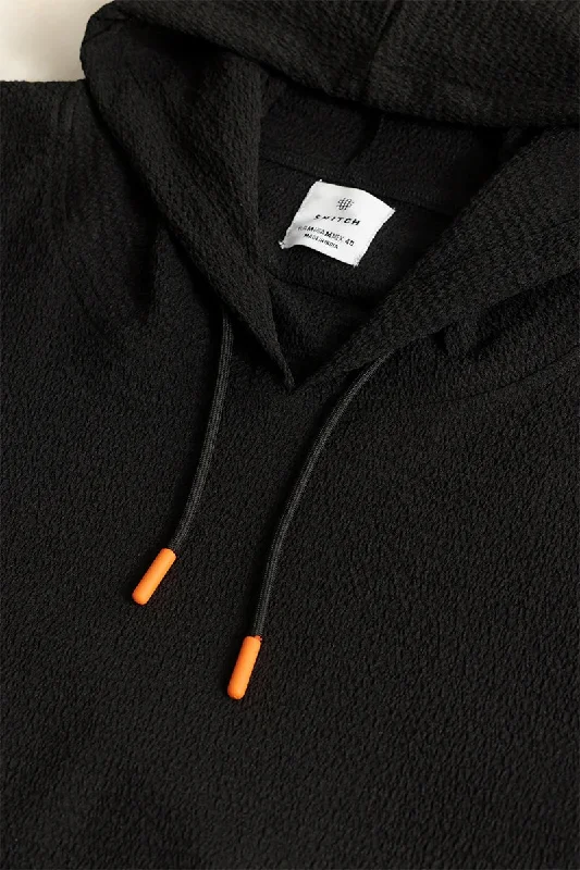 Sqishy Black Hoodie