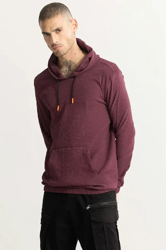 Sqishy Maroon Hoodie