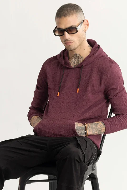 Sqishy Maroon Hoodie