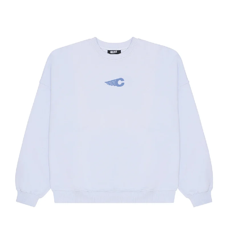 TAGLINE CREWNECK LIGHT BLUE