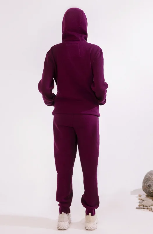 Pullover Hoodie - Very Plum