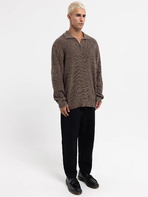 Zade Zip Knit Sweater