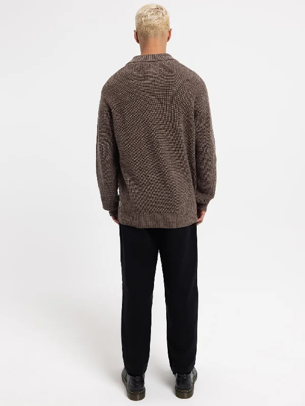 Zade Zip Knit Sweater