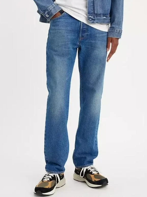Plus Size Men's Straight Leg Jeans with Reinforced Knees for Durability501 '93 Straight