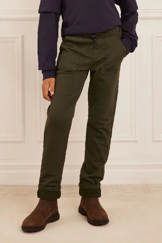 Men's Slim Fit Stretch Jeans in Dark Wash for a Modern and Comfortable LookPantalon en coton - Ado garçon