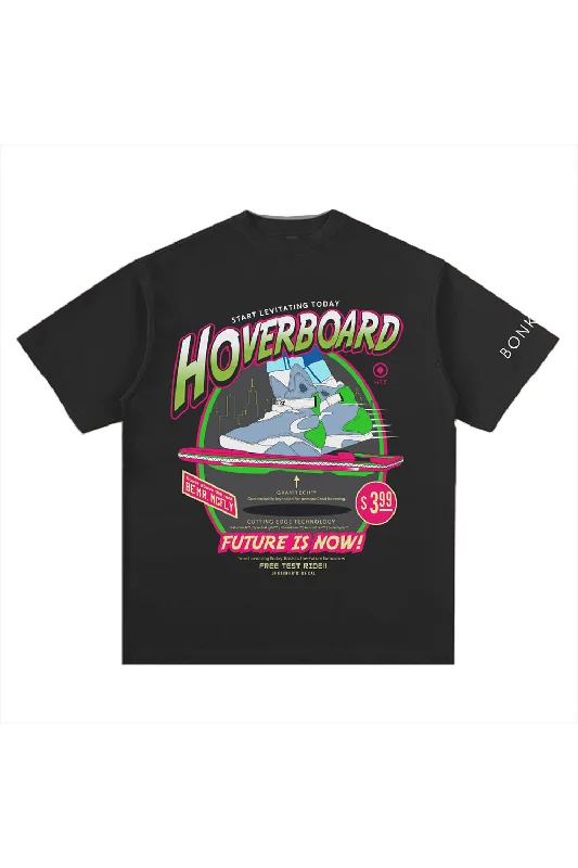 Men's printed Hawaiian t - shirts for tropical vacationsHoverboard Oversized T-shirt