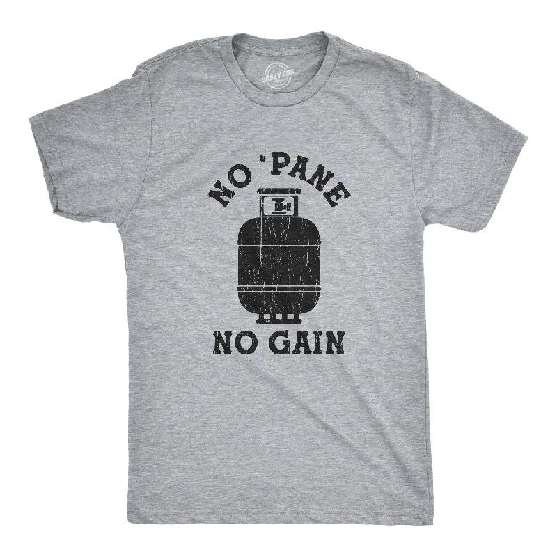 Men's plus - size pocket t - shirts with a classic lookNo 'Pane No Gain Men's T Shirt